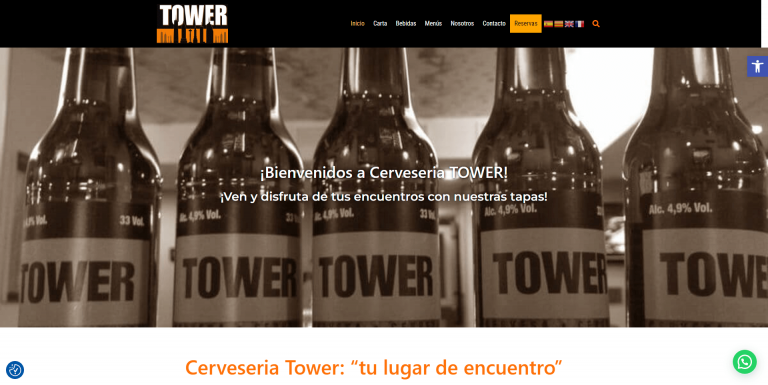 Inicio-Cerveseria Tower-cerveseriatower.com